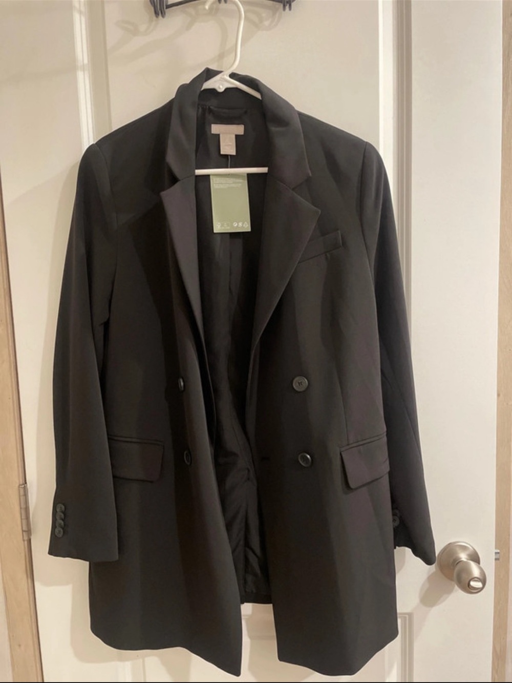 Classic Women's Blazer Jacket - Black